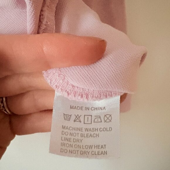 Strawberry Milk Mob Oversized Long Sleeve Shirt Pink Size Medium - Picture 4 of 4